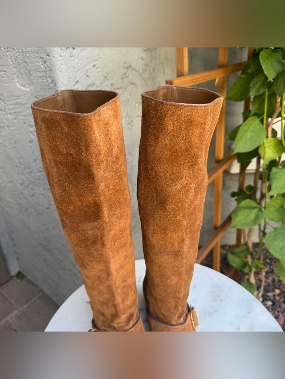 Tory Burch Sofia Suede Leather Tall Boot - Picture 5 of 12